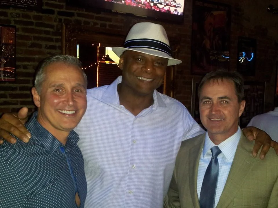 Warren Moon,Bill Coates, and Gary Thompson