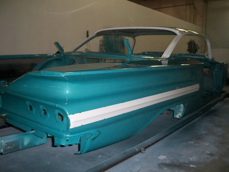 1960 Chevrolet Impala Bubbletop Restoration Ol School Garage