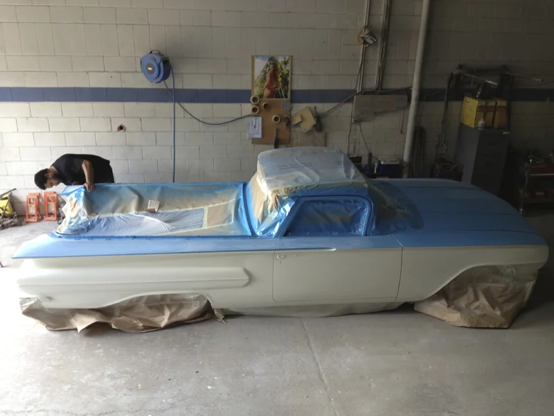 1960 Chevrolet El Camino Restoration - Ol' School Garage (95).jpg