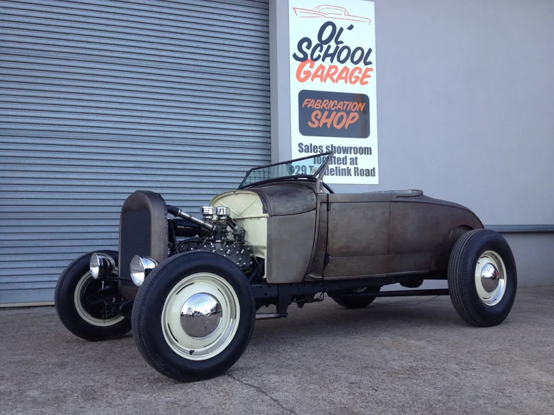 1929 Ford Model A Roadster - Hot Rod - Restoration - Ol' School Garage (58).jpg
