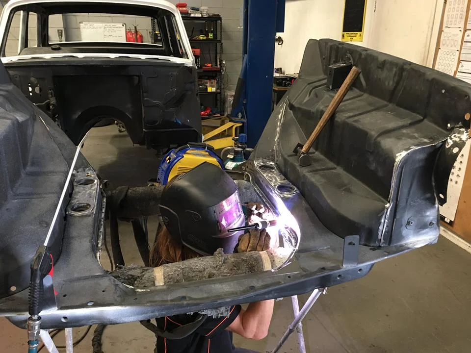 Smoothed Engine Bay Holden Eh Sedan Shop Blog Ol School Garage