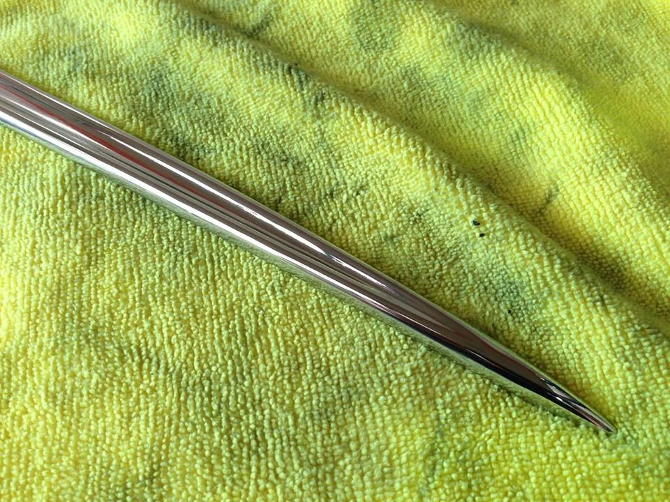 Stainless steel trim repair... — Ol' School Garage