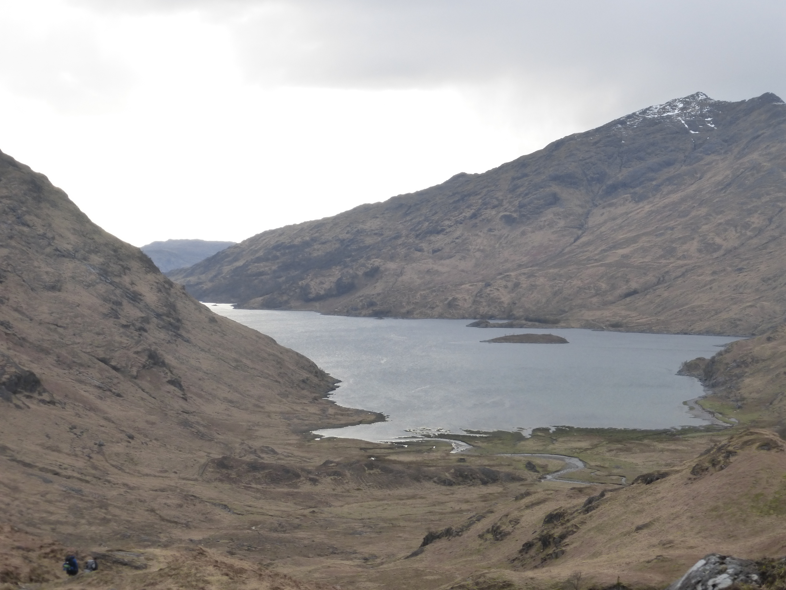 Loch Nevis. You can just about make out the very popular Sourlies bothy
