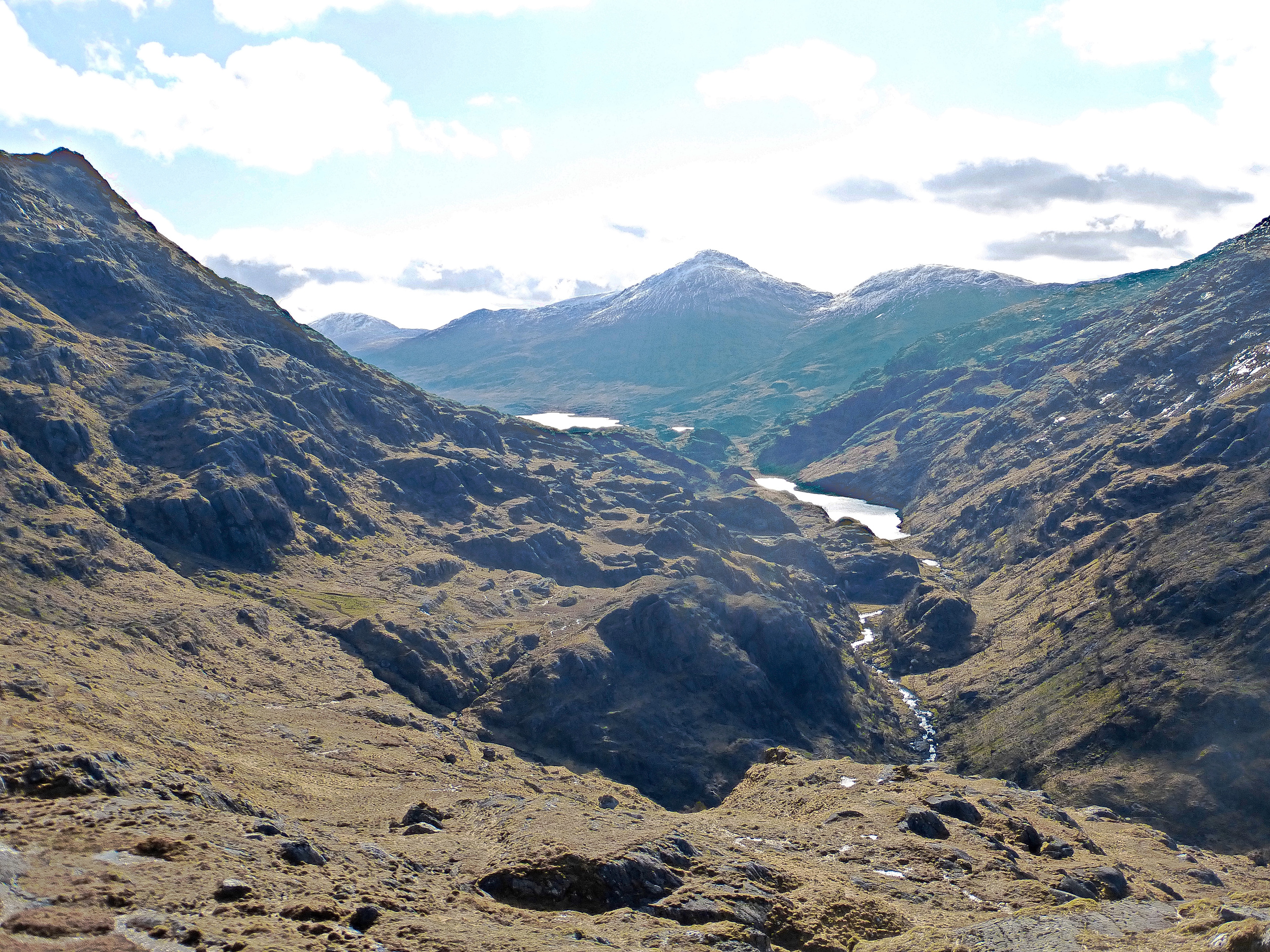 Simply stunning views across to Loch Cuaich