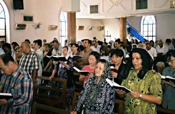 The Arab Presbyterian Church in Baghdad in 2002