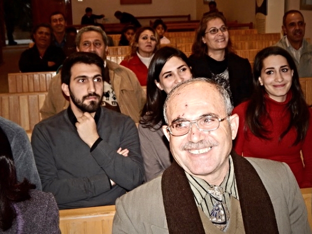 A warm welcome from the Presbyterians in Fairouzeh, Syria