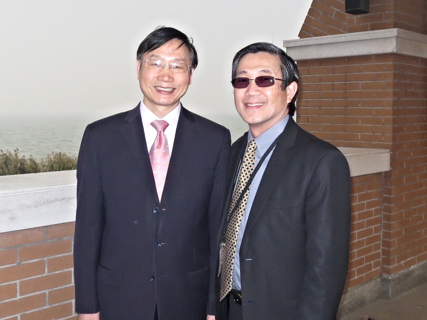 Peter with Rev. He Jie Miao