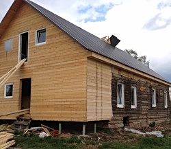 The new dormitory under reconstruction