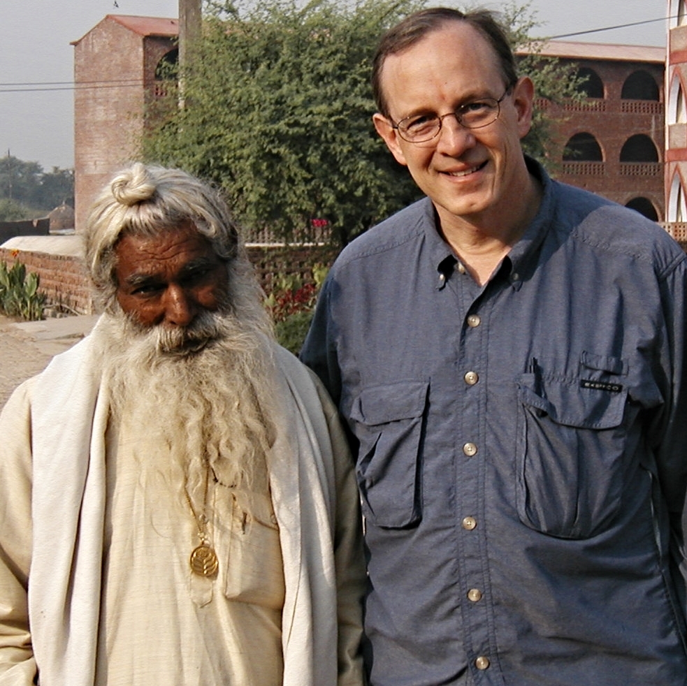 Sadhu Maharaj and Rob