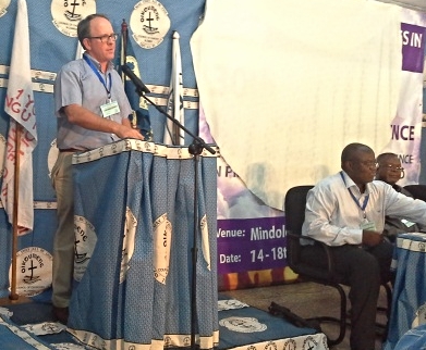 Justo Mwale faculty offered a panel discussion on the prosperity gospel.