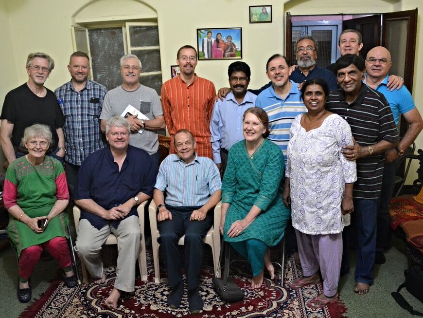 A "reunion" of Christ followers from India, Brazil, and the United States