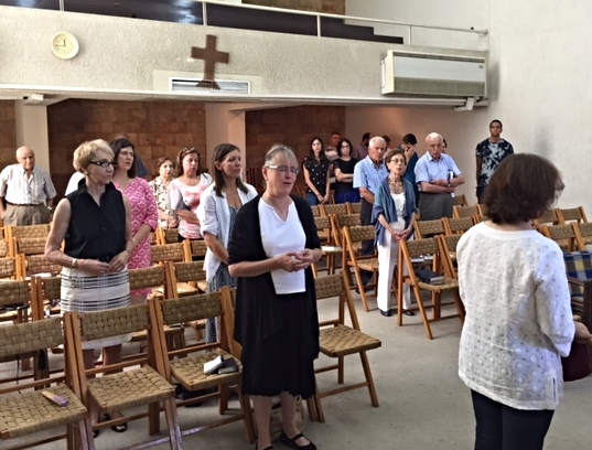 Worship this morning