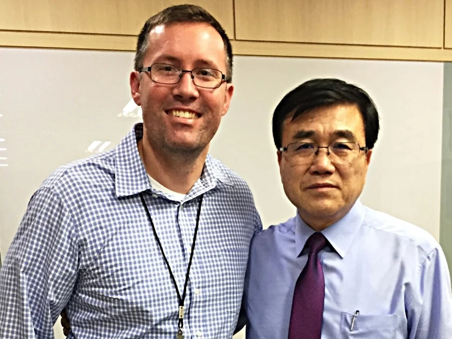 Josh Hanson and Choon Lim