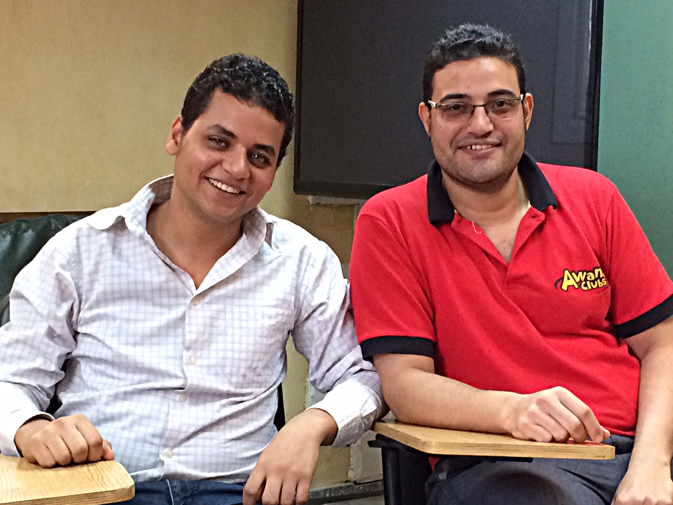ETSC students Jeremiah and John
