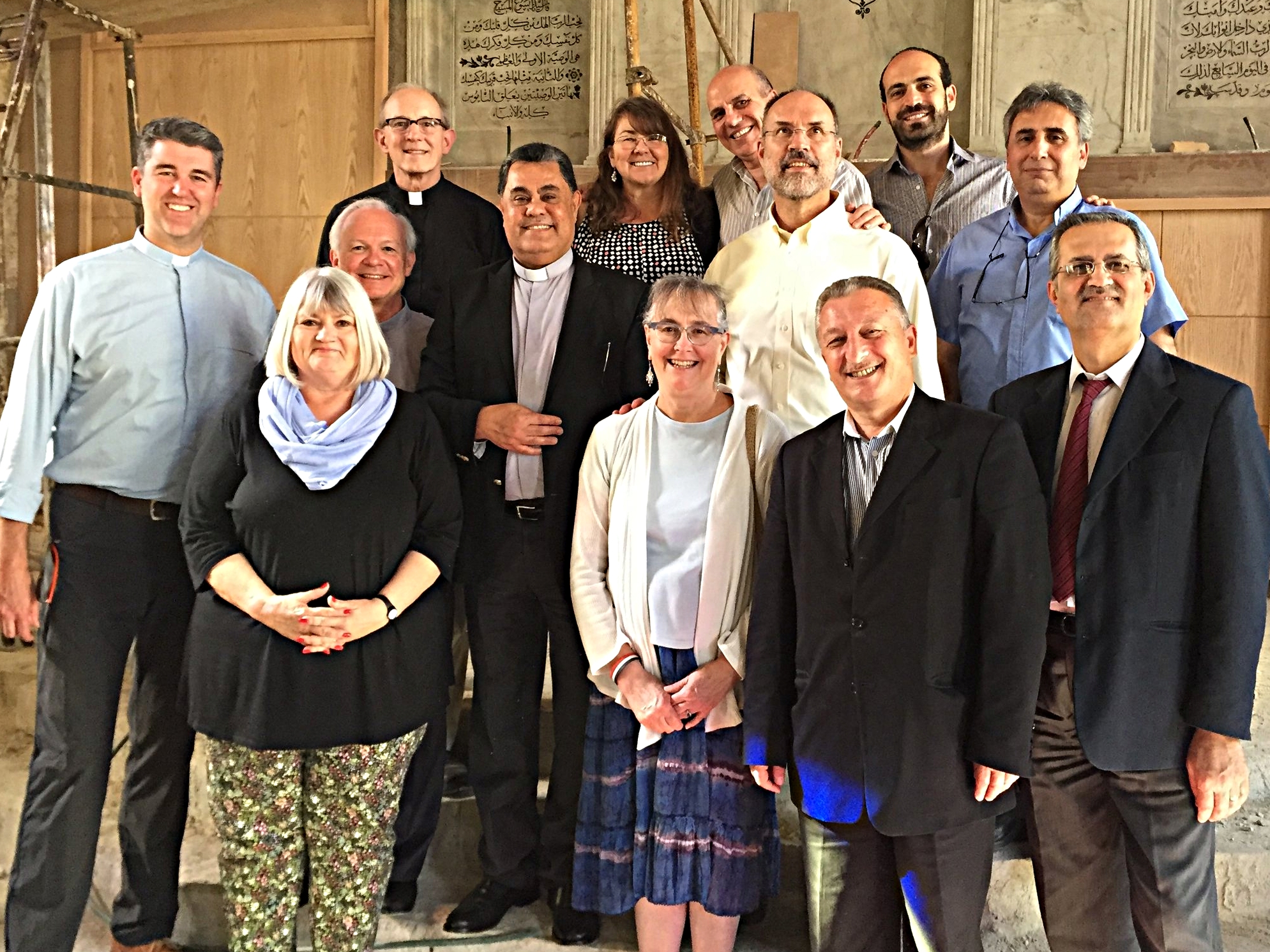 Outreach team in Damascus, April 2016