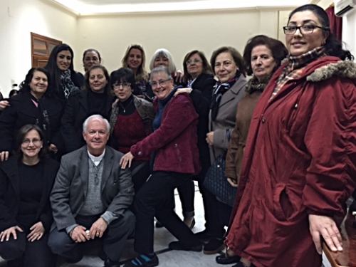  At the Women's Meeting in Homs
