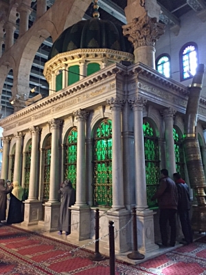  By tradition, this is the tomb of St. John, the Baptist