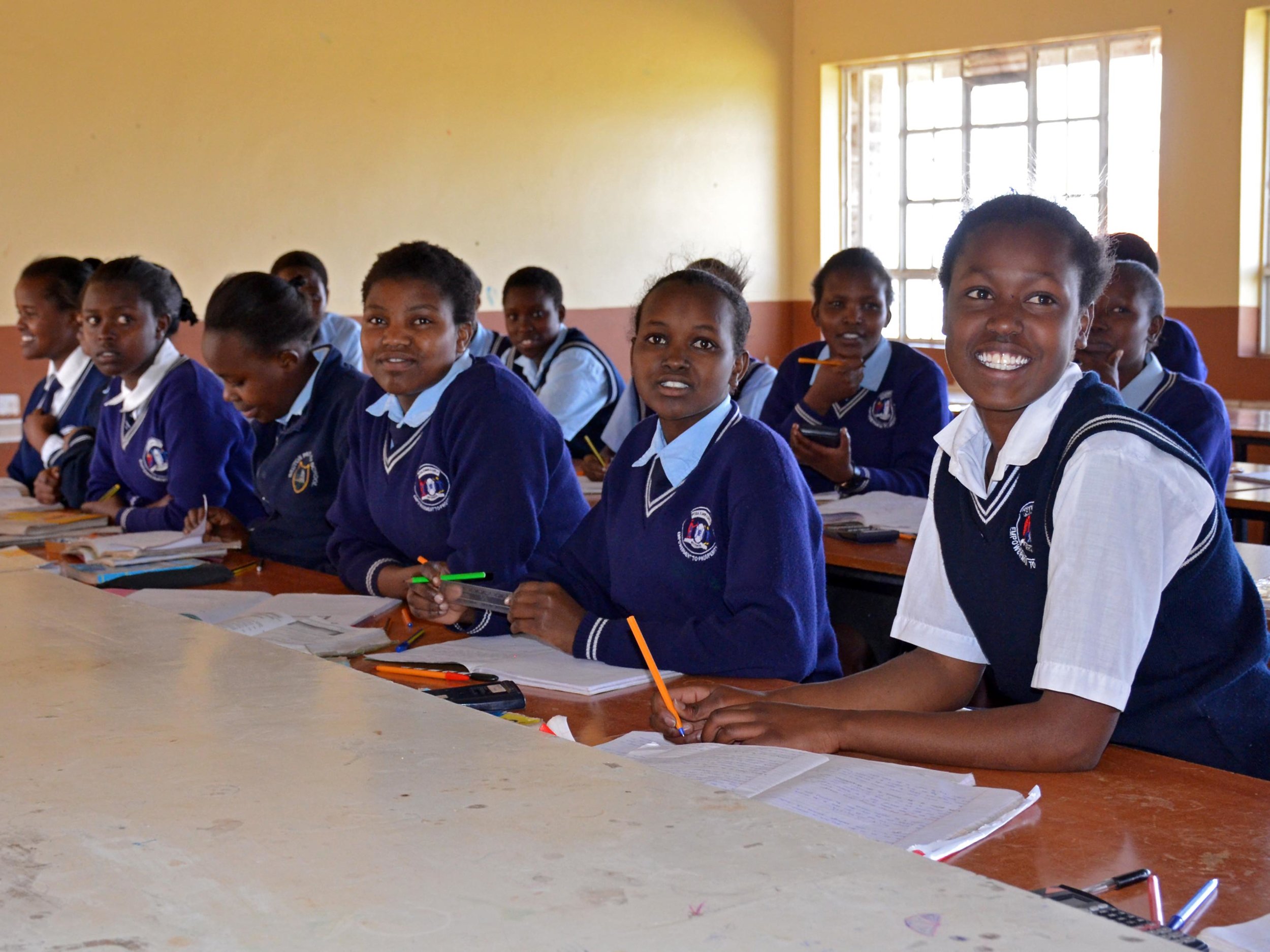 Students at Grace Girls' High School