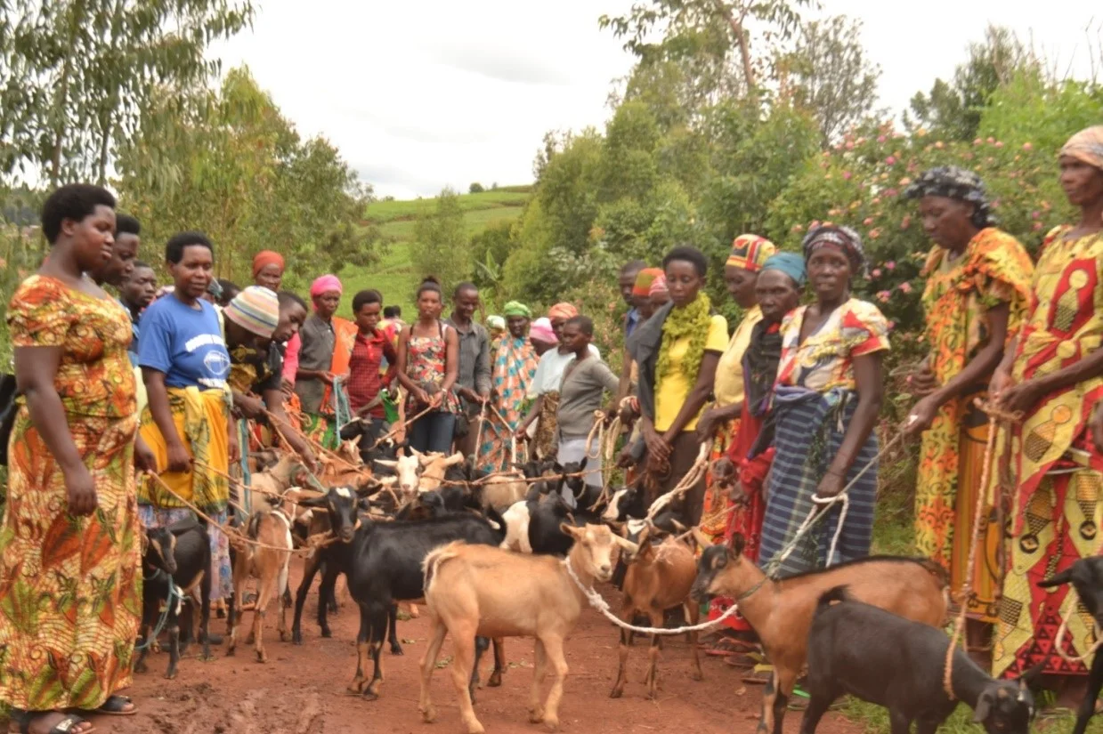 Women's Ministries in Africa December 2017 update women and goats.jpg