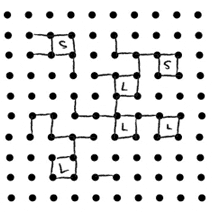 The game of "dots"