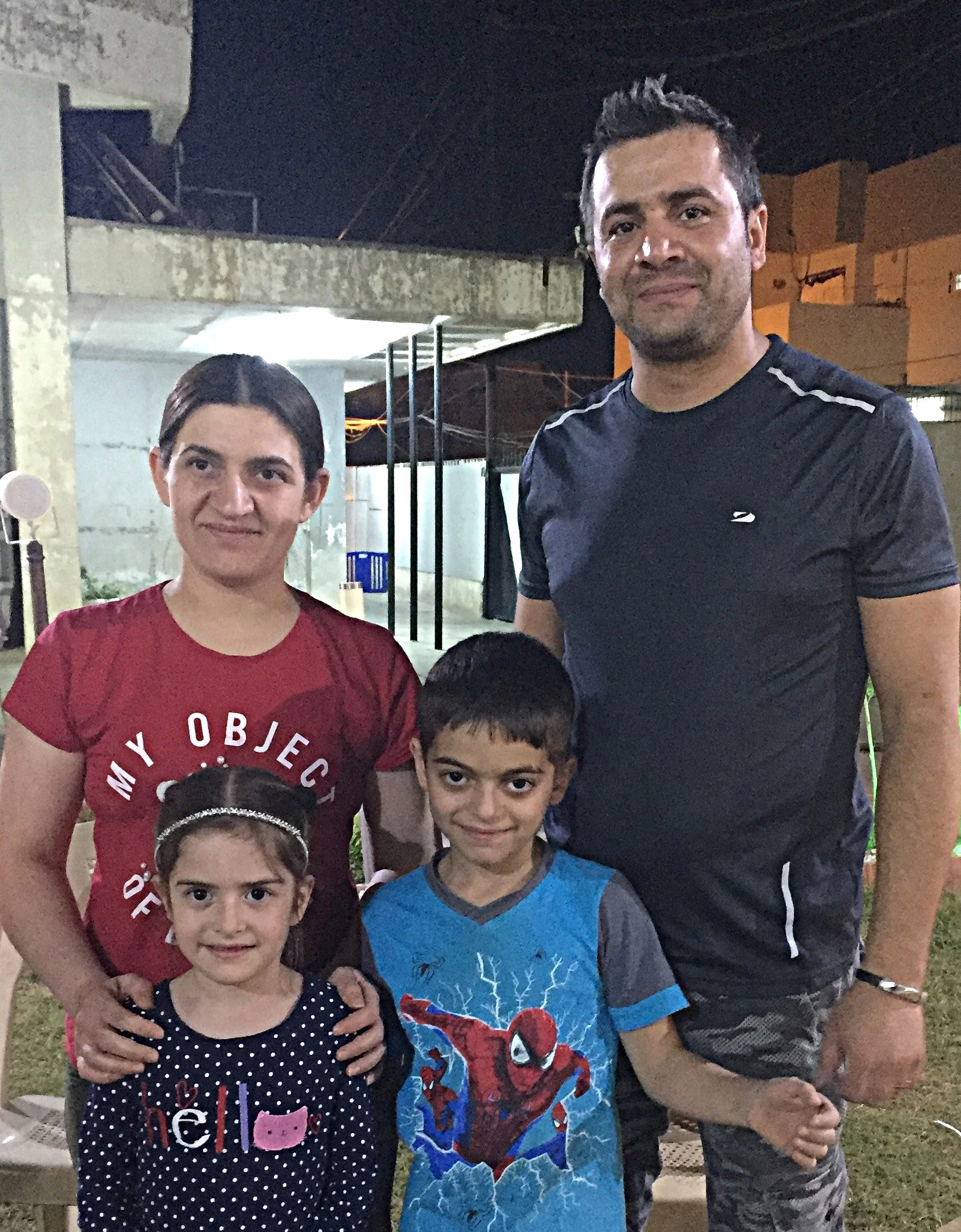 Zena and Nashwan and their children found a haven and hope at the Kirkuk Presbyterian Church