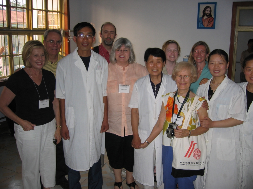 Penny Parker with the Outreach group in China