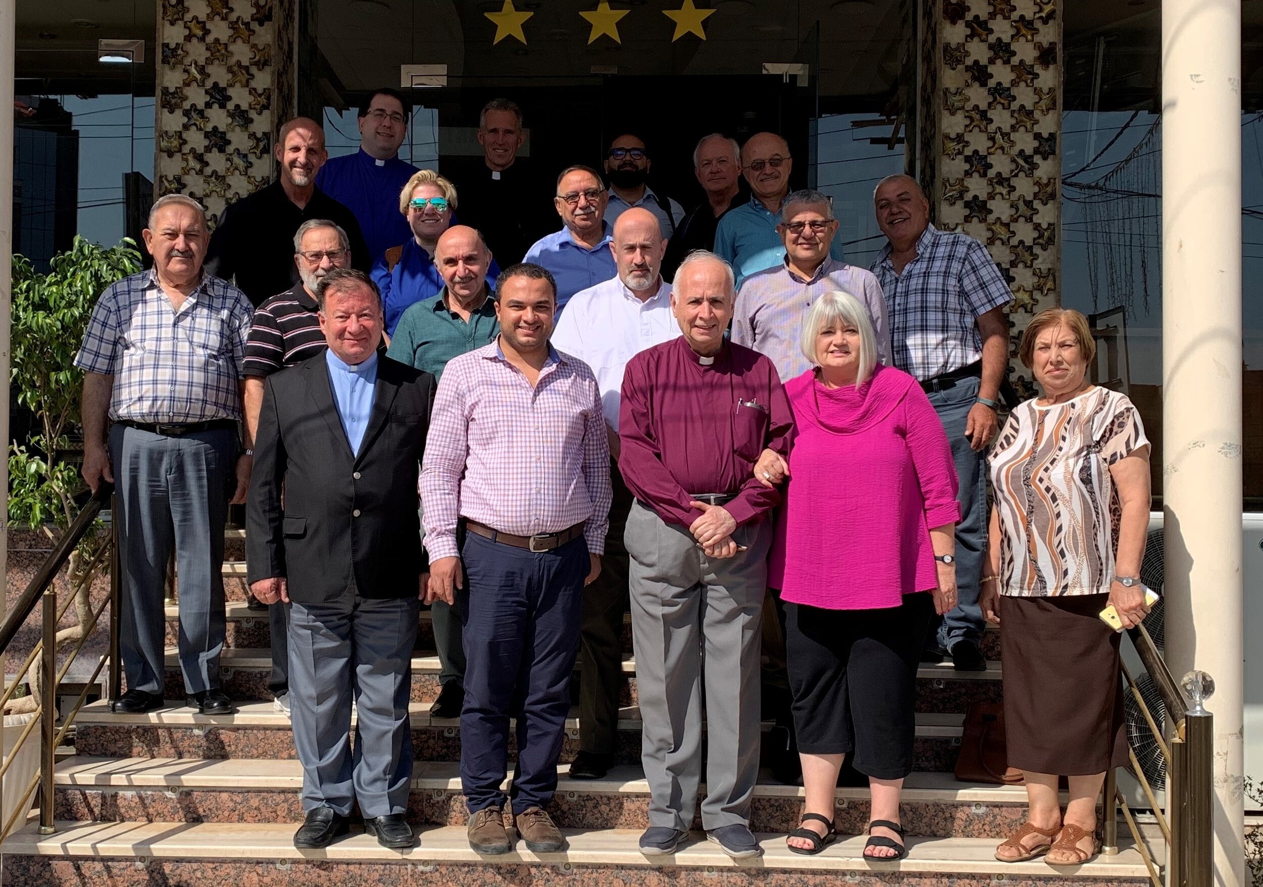  Gathered in Erbil for this Consultation with The Outreach Foundation: leaders from our Presbyterian partners from Iraq, Syria, Lebanon and Egypt 