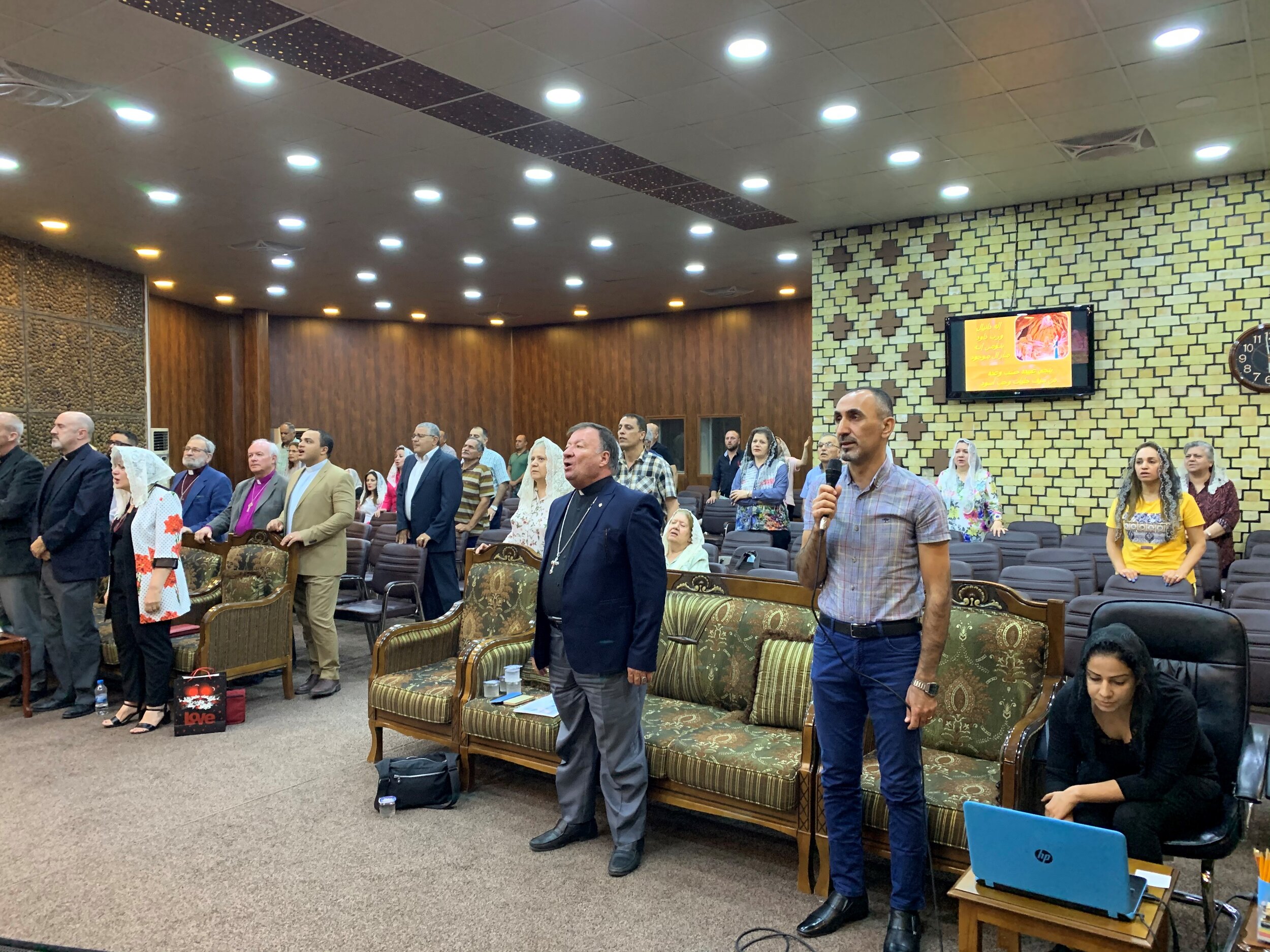  Worship at Kirkuk Church 