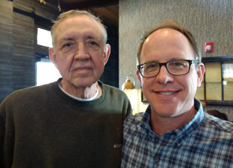 Harold “Sonny” Ellington, April 2, 1942 – September 17, 2019. This is Dustin with his dad in the summer of 2018.