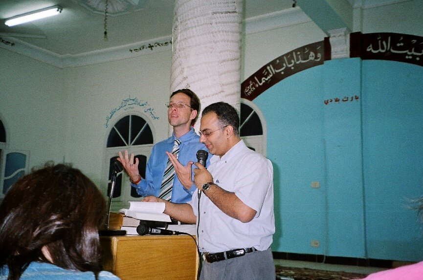  Brice Rogers preaching while accompanying an Outreach trip in 2007  