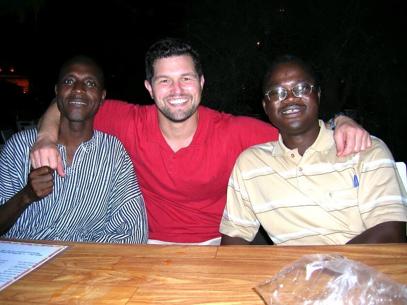 The Rev. Owen Stepp on a later Outreach Foundation trip to Ghana  