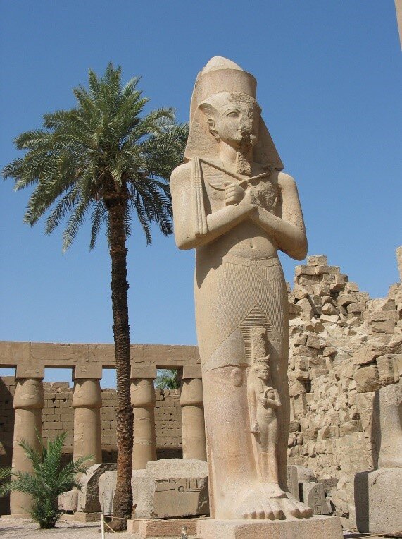  Pharaoh Ramses at Karnak Temple, Luxor 