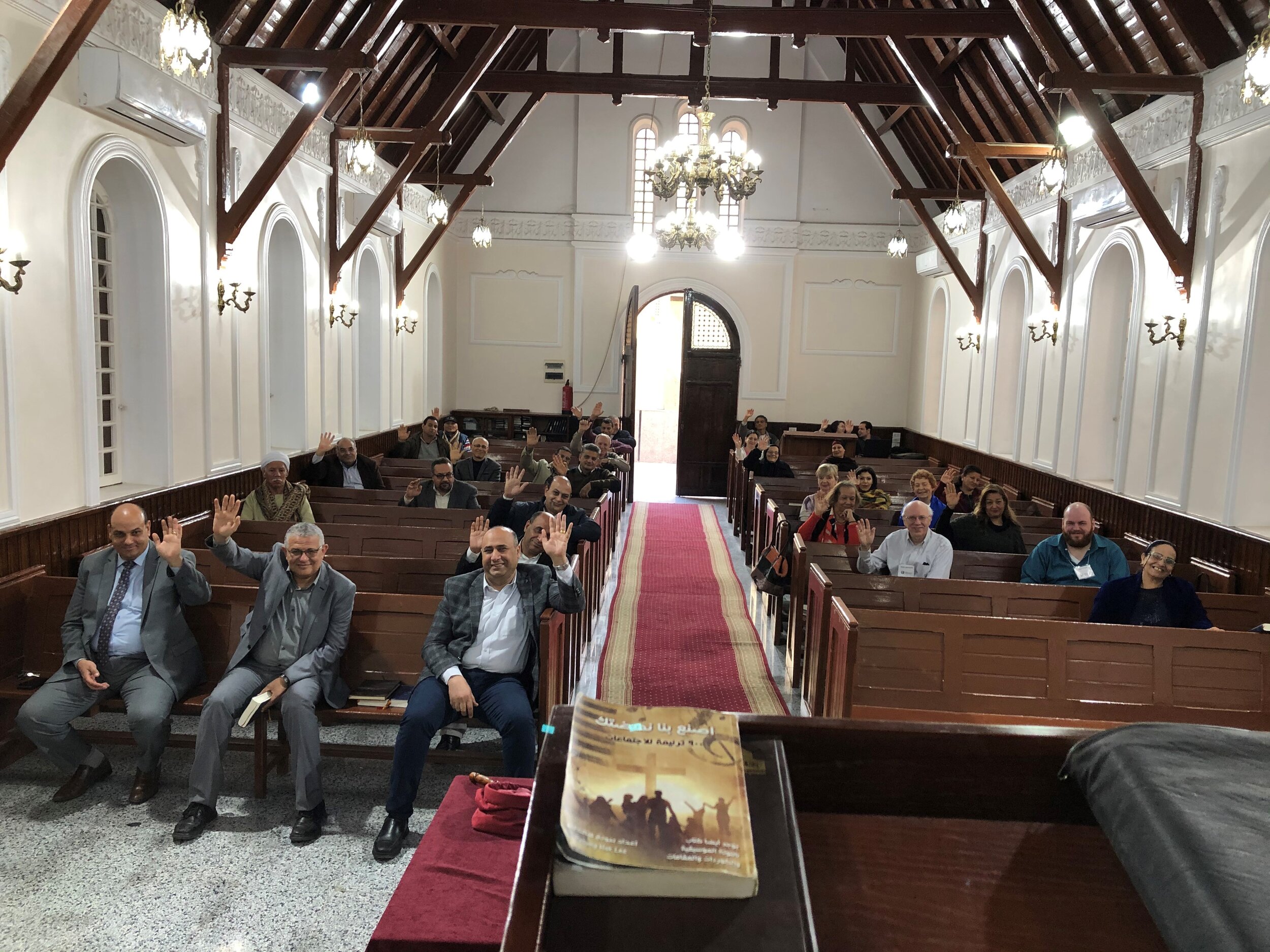  The congregation in Ismailia, on the Suez Canal, send their greetings 
