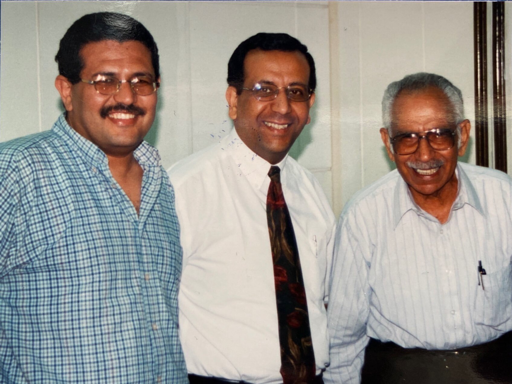  Drs. Tharwat, Atef and Swailem in 2002  