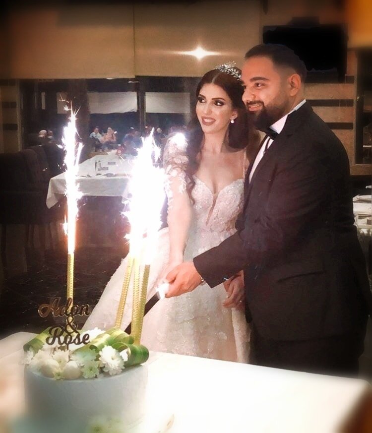   Adon and Rose were married on Oct 16 in Latakia  