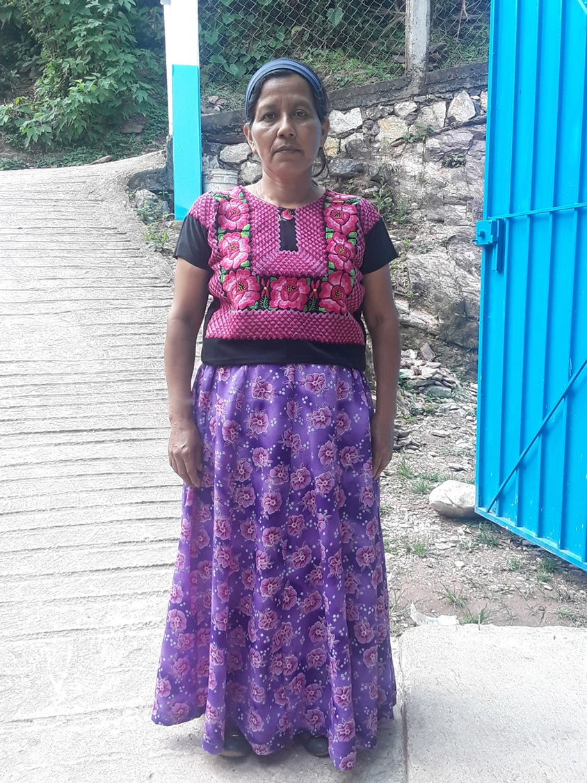 Yolanda, Mixe traditional dress