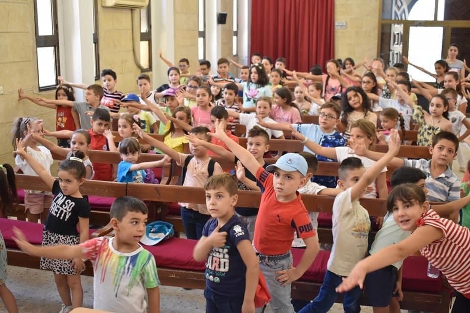  Sunday School at Hasakeh Church brings in several hundred children from the community 