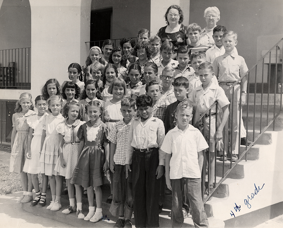 El Colegio School in the 1950s