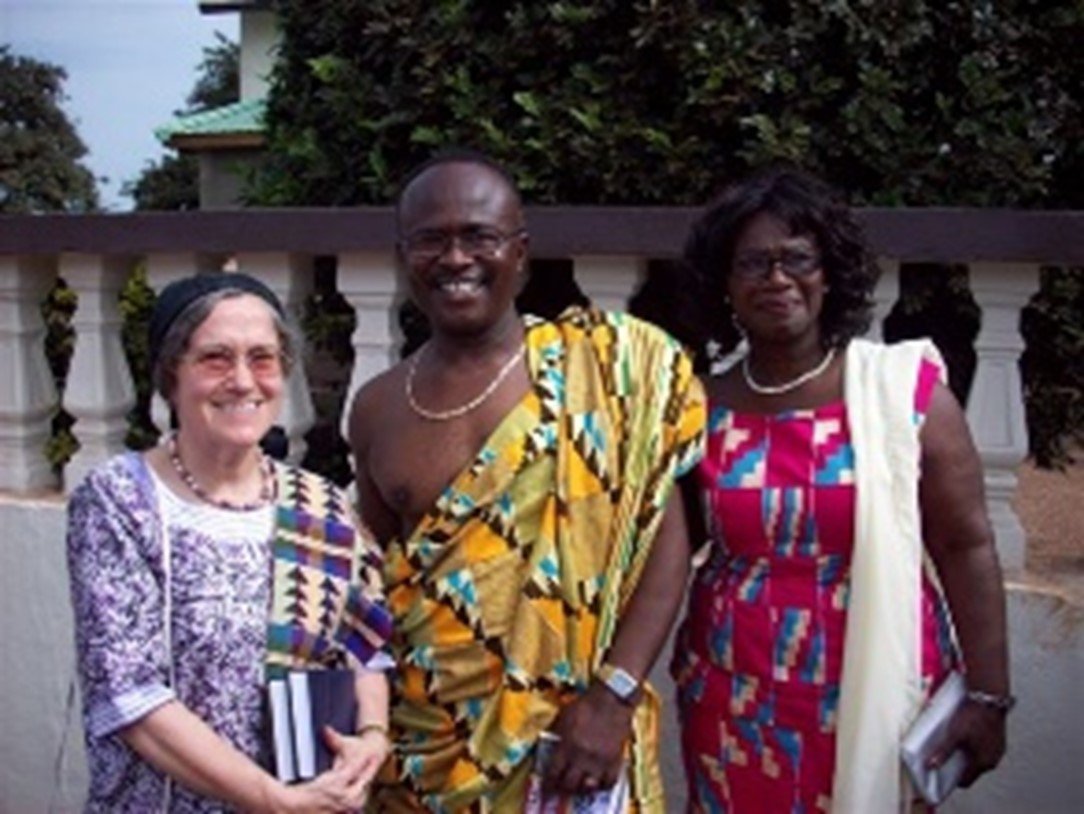  Gillian Mary Bediako with Isaac and Cecelia Fokuo, October 2008 