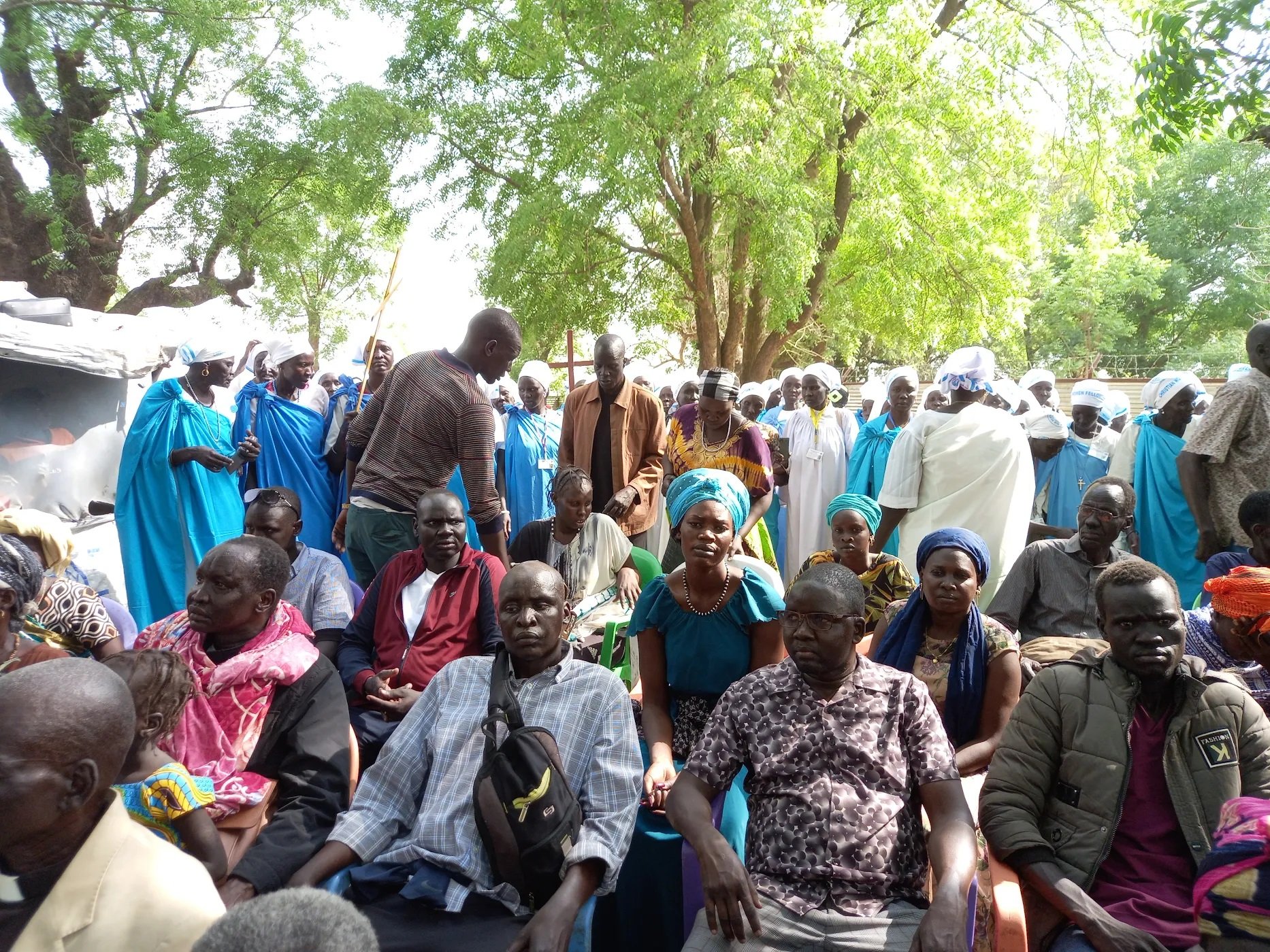 Conference gathering of elders and Presbyterian women from the villages