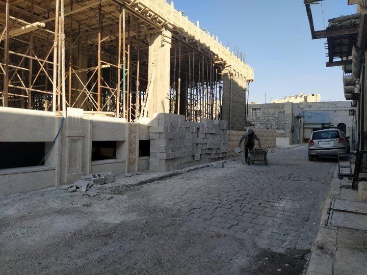 Out of the rubble, the Aleppo Christian Center rises