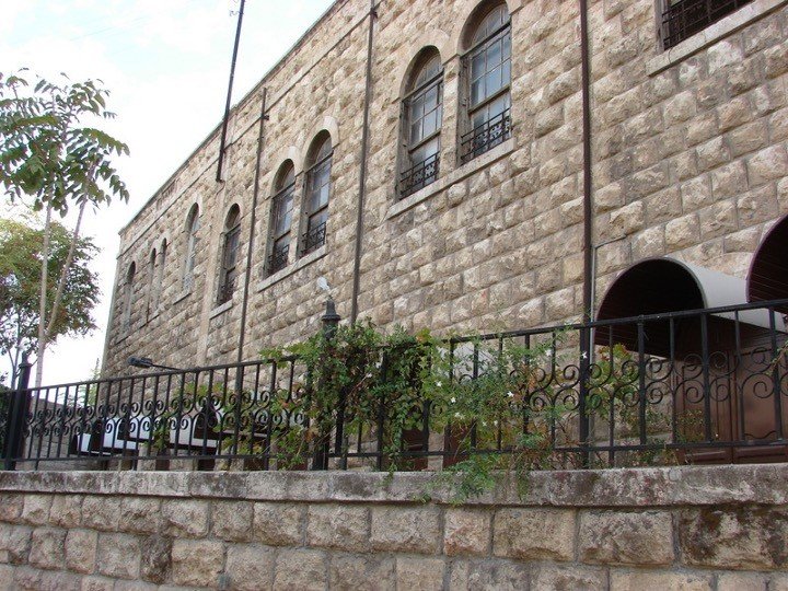 The old church in Aleppo