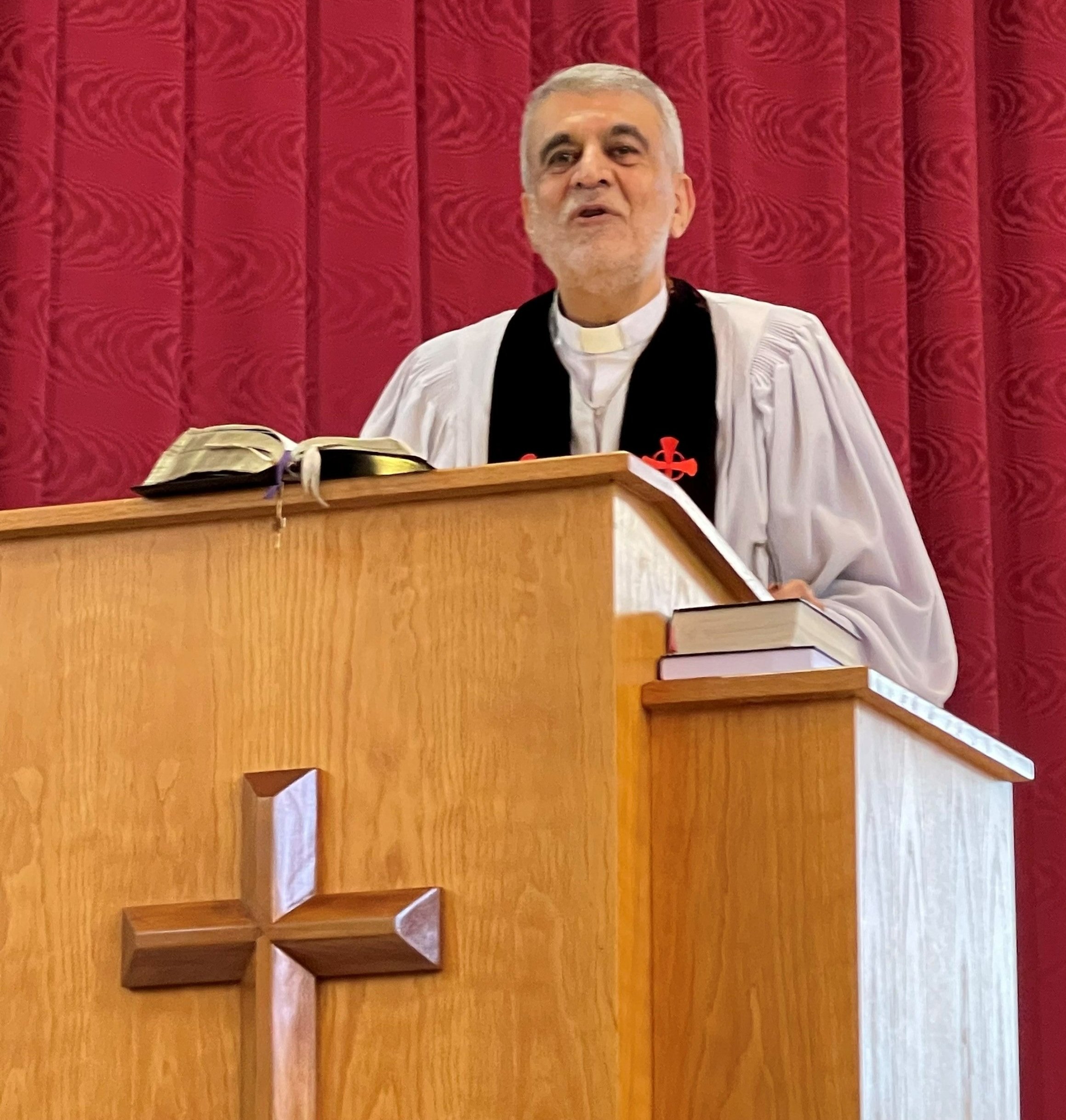   Rev. George Mourad brought a beautiful message about the Lord’s Prayer  