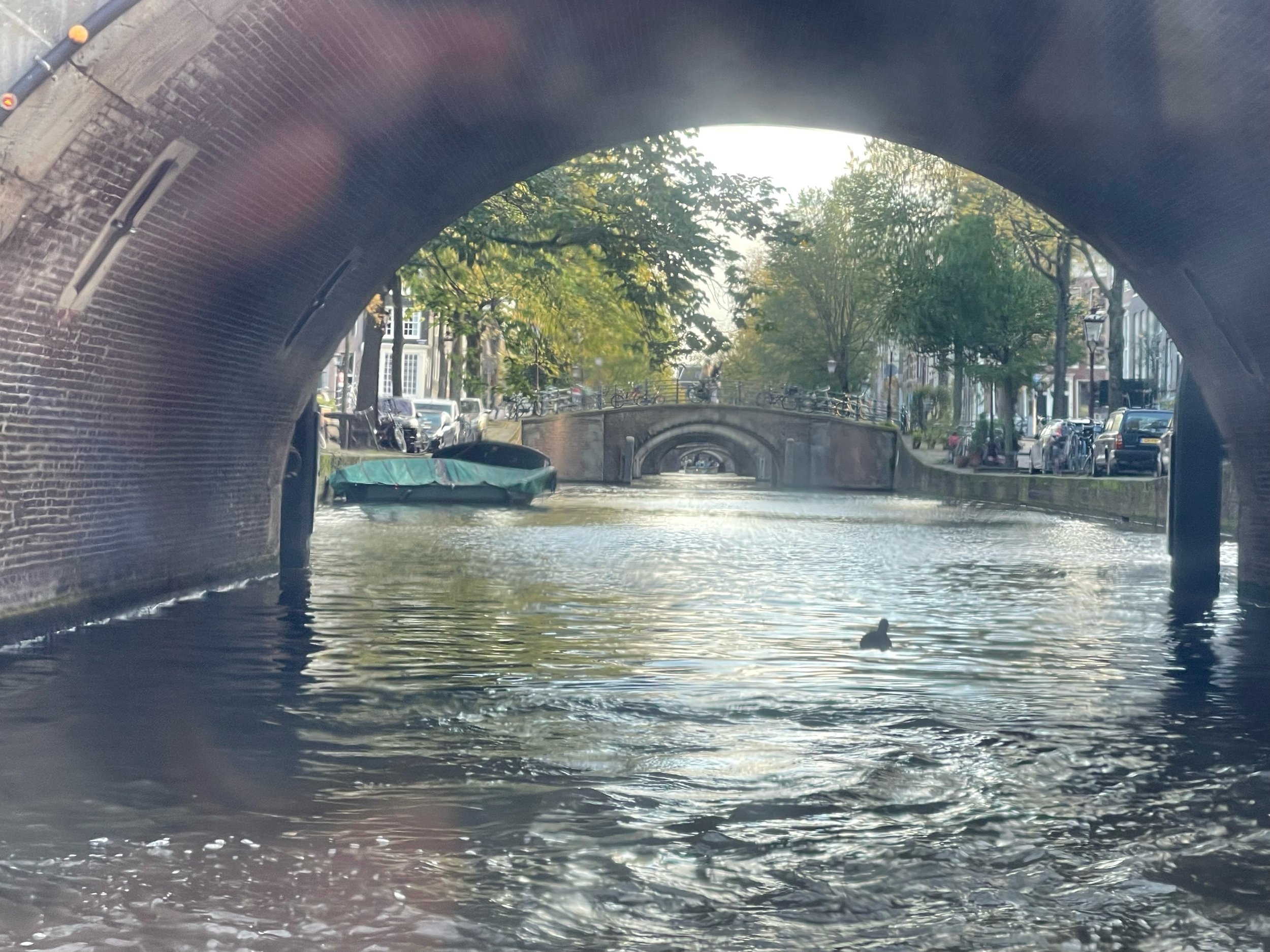   The “Seven Bridges” canal  