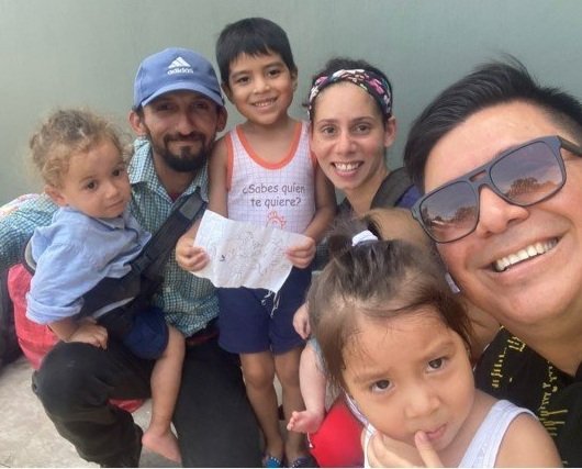  Perez Bermudez and his Venezuelan family living with Pastor Neri 