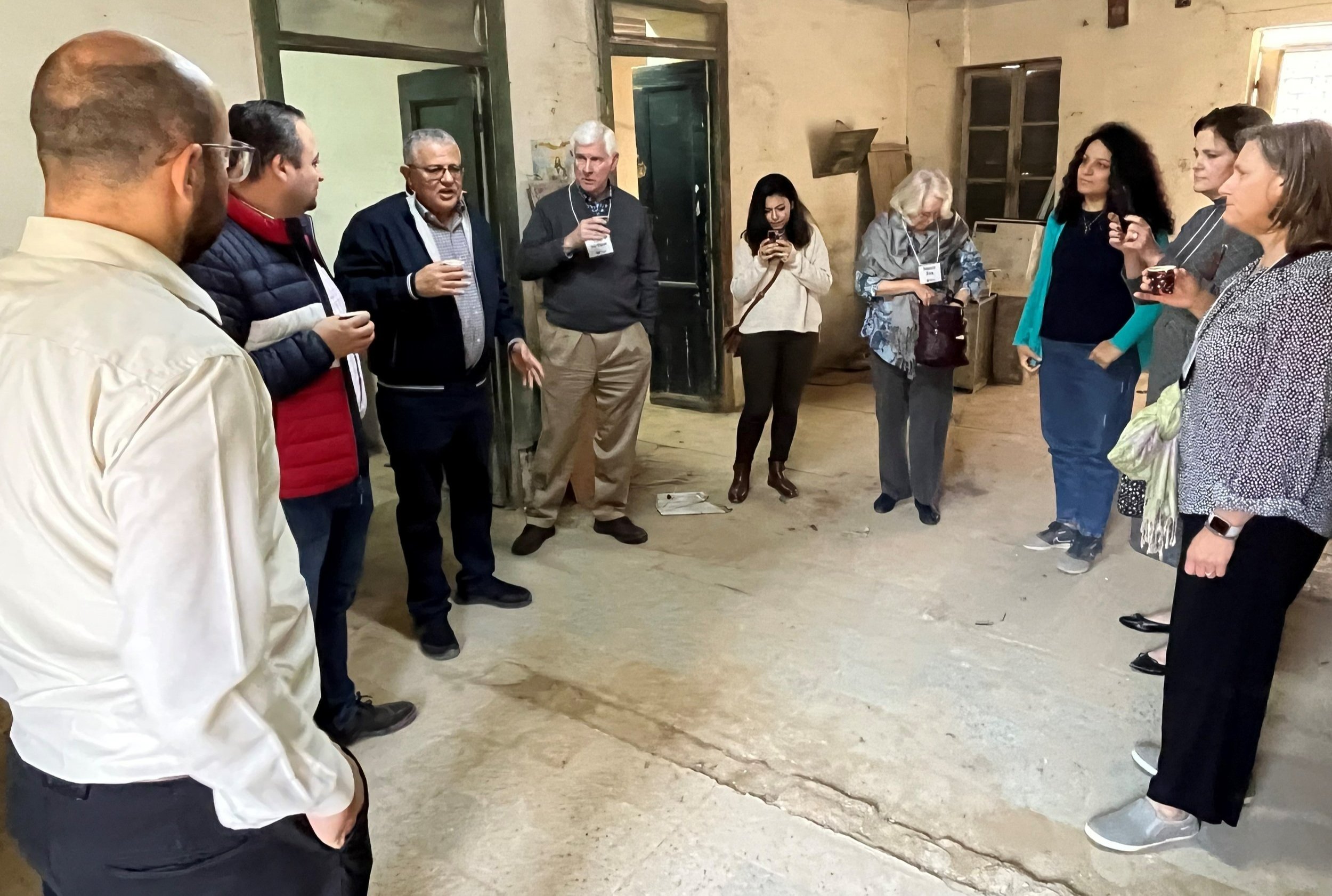  Dr. Tharwat Wahba shares about Tamiya Church’s history, active ministry and needs…over excellent Turkish coffee! 