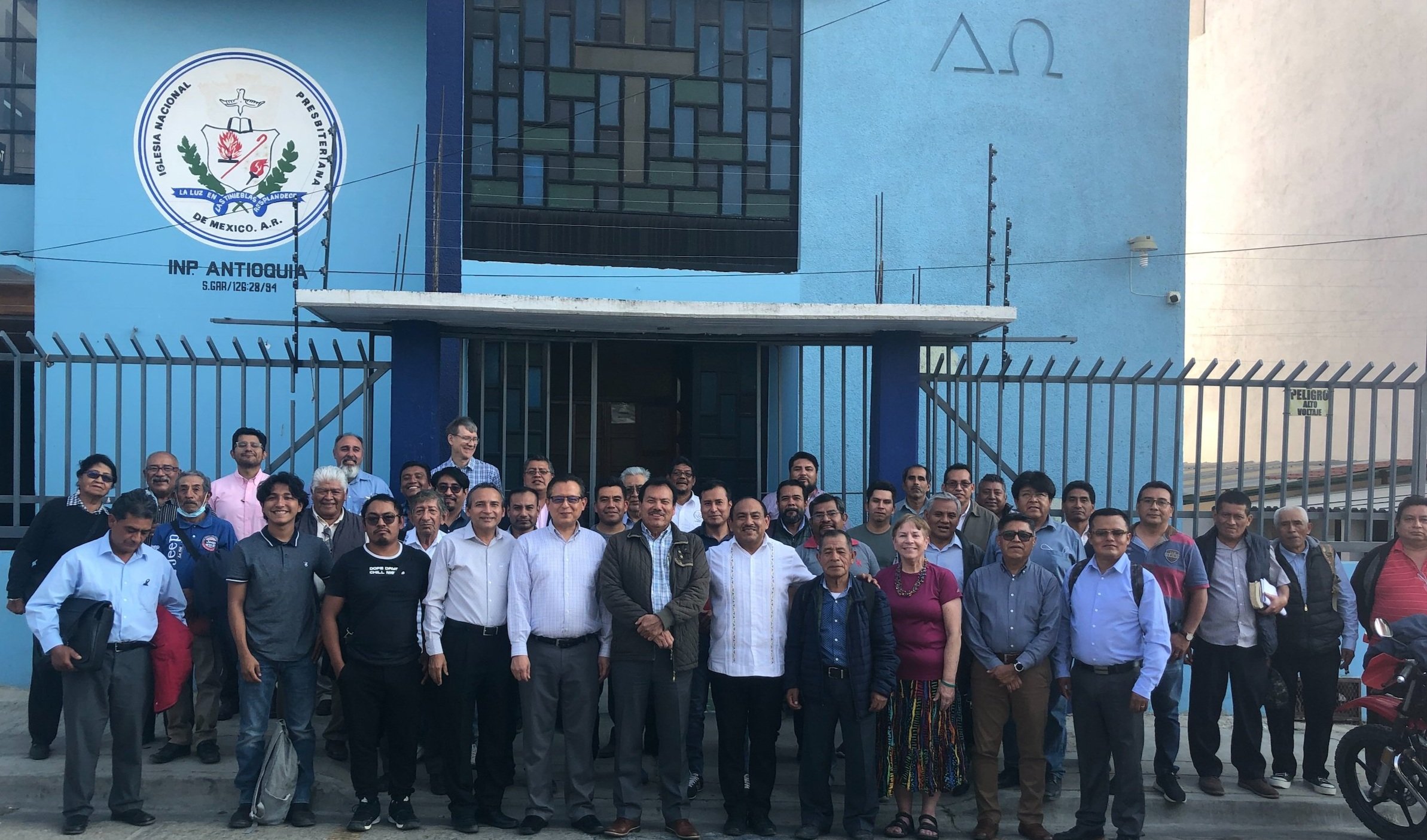   Some of the pastors, elders and deacons attending a leadership development seminar in Oaxaca  
