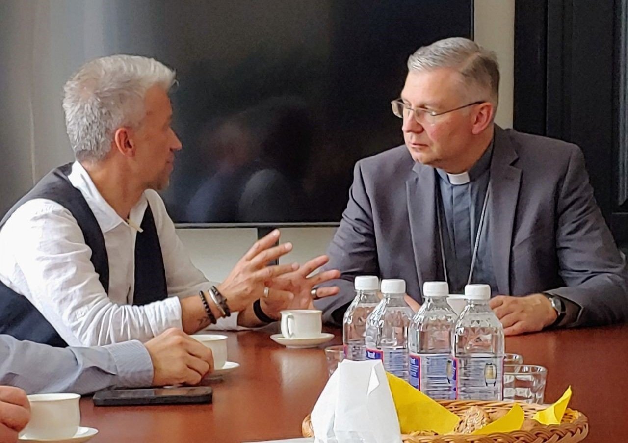  Pastor Saul and Archbishop Kestutas Vestalas. A unique friendship in this Catholic context. Of Saul, the Archbishop said, “Here is a leader who is making a great impact on our nation.” 