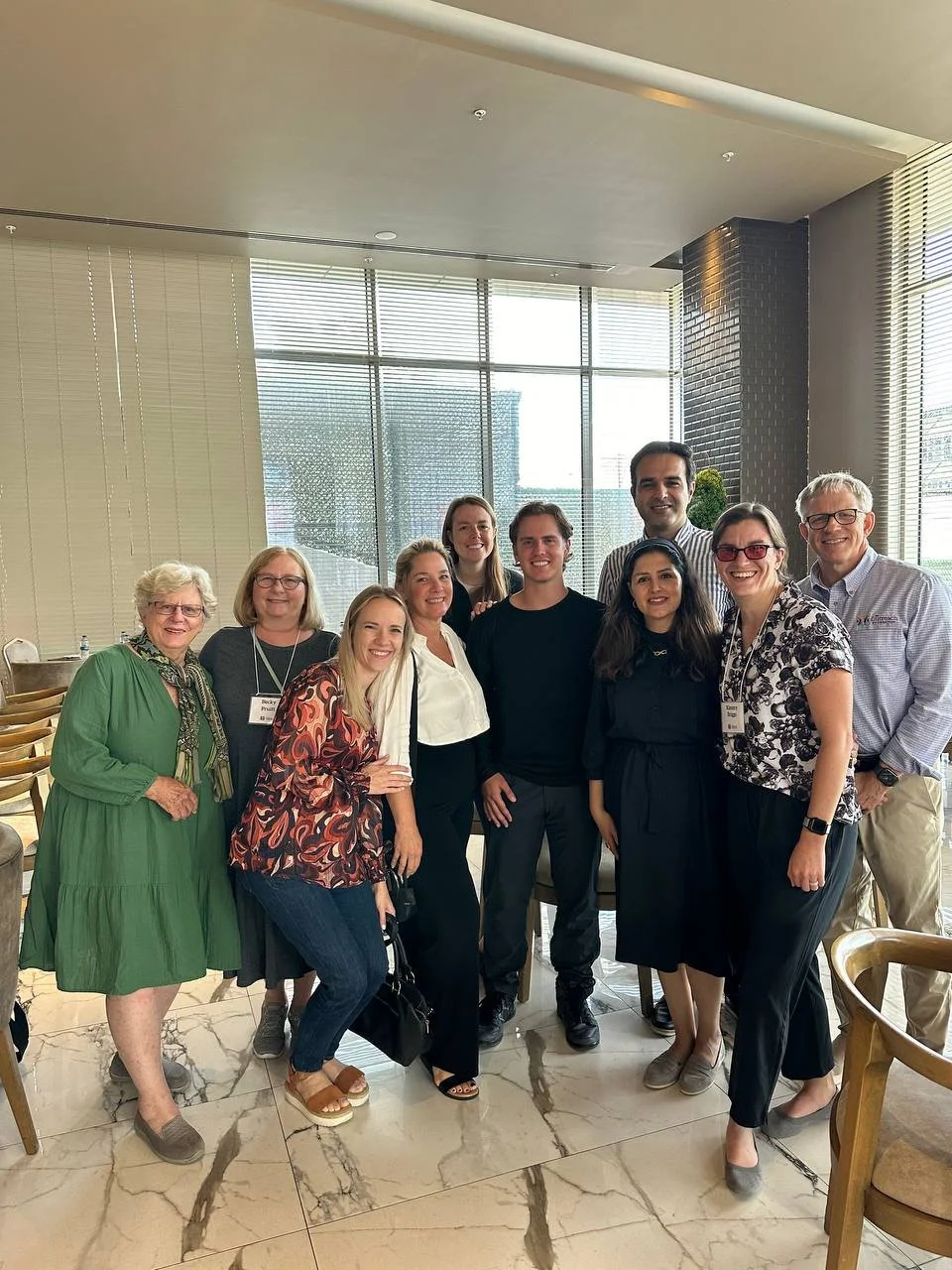 The Outreach team with Radmard leaders, Reza and Atena. Reza is a recent Pars graduate!