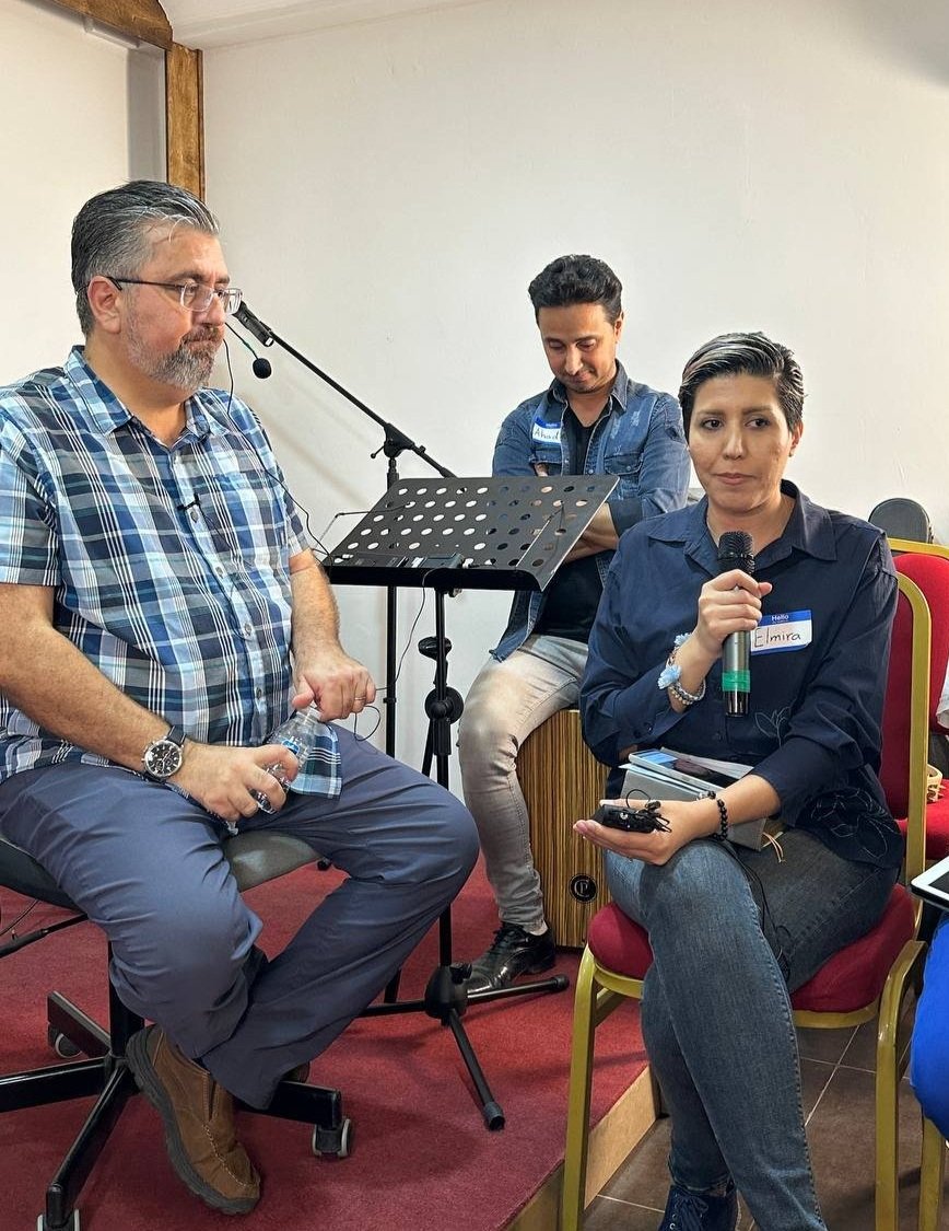 Pastor Elmira shares the story of a family who's mother was miraculously healed from a brain trauma and coma. Elmira pastors the church in Türkiye that hosts Jubal Band Ministry